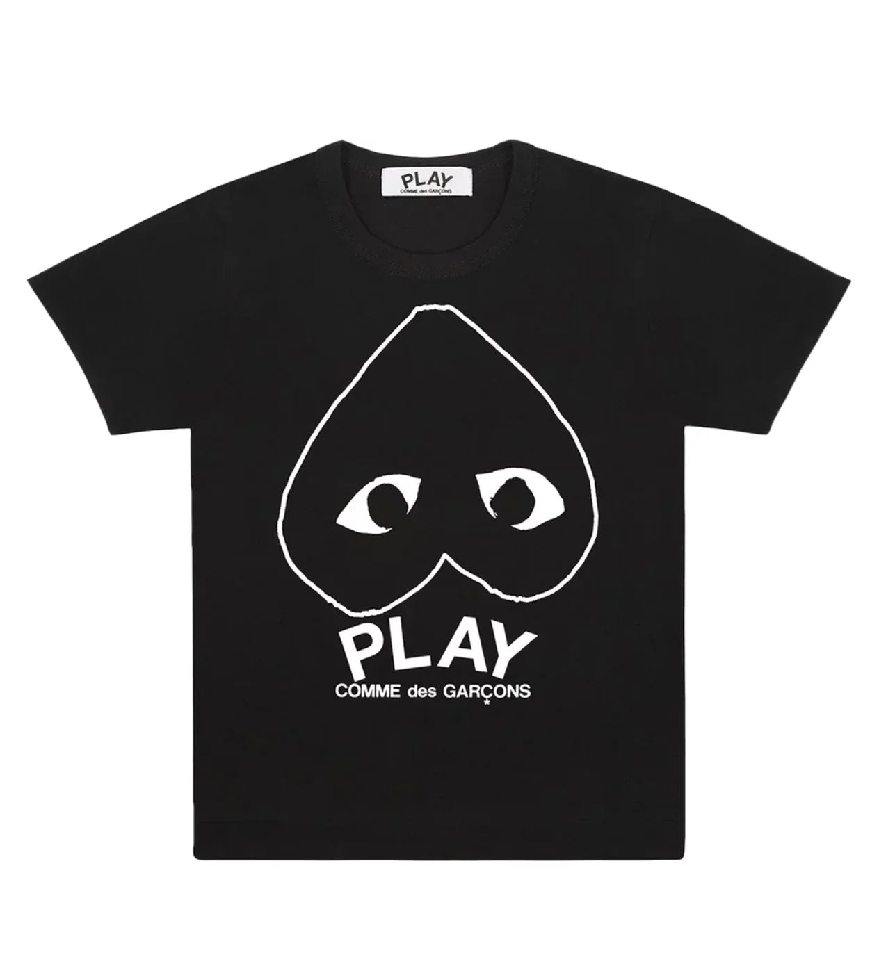 CDGBlackInvertedHeartT-Shirt1 - Tesu Express