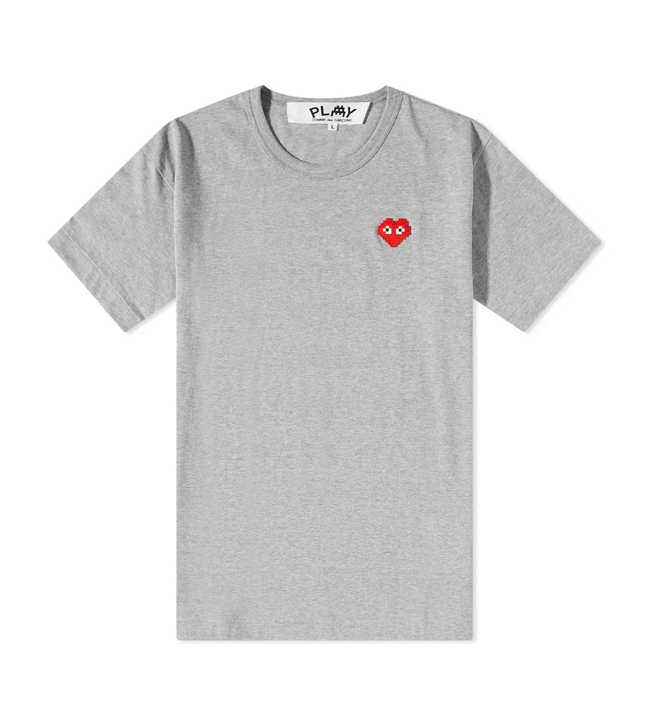 CDGGreySmallHeartT-Shirt1 - Tesu Express
