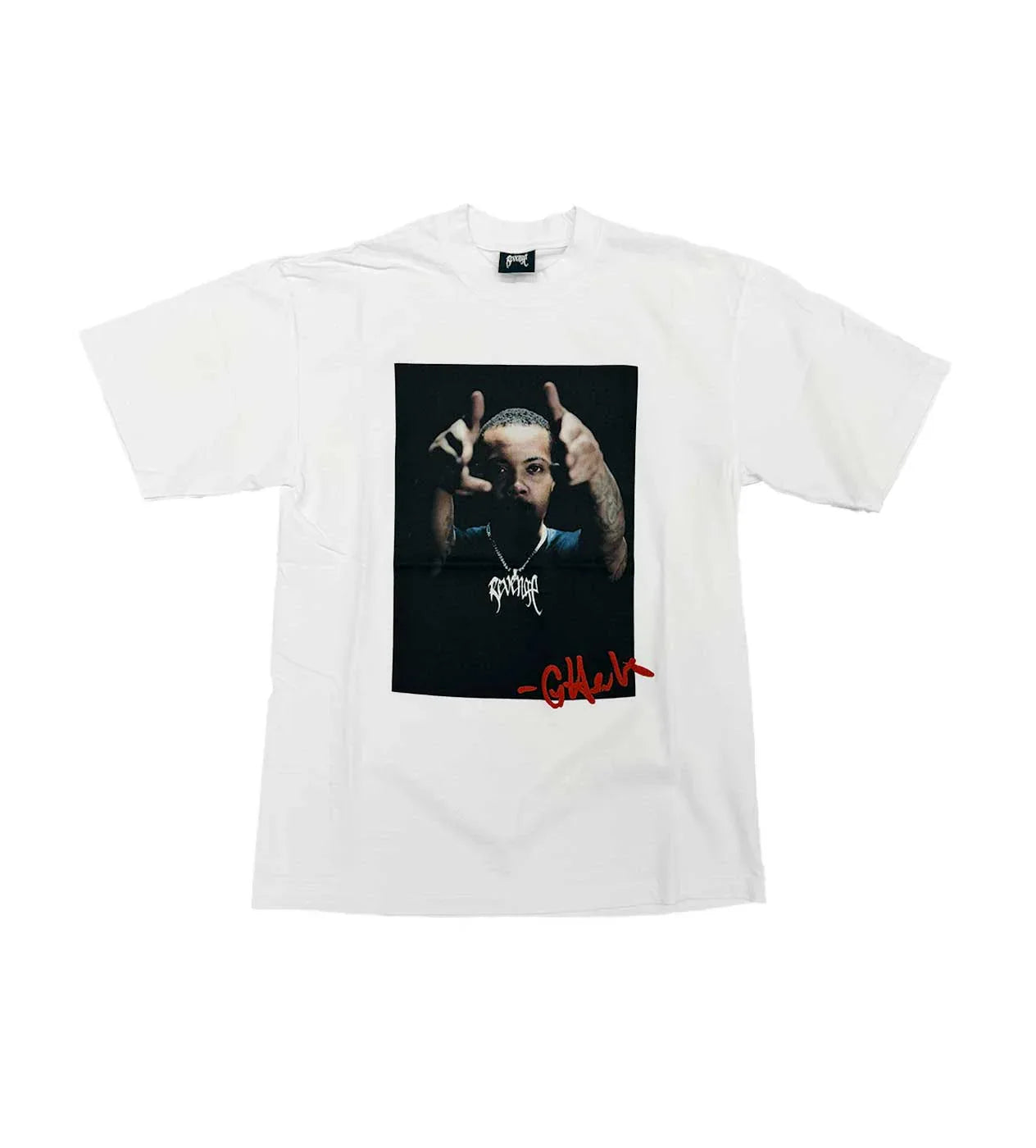 Revenge-G-Herbo-Photo-Tee-White-front - Tesu Express
