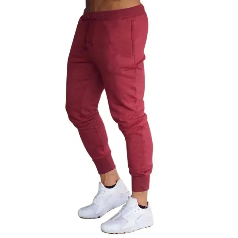 Men's Quick-Dry Joggers – Red