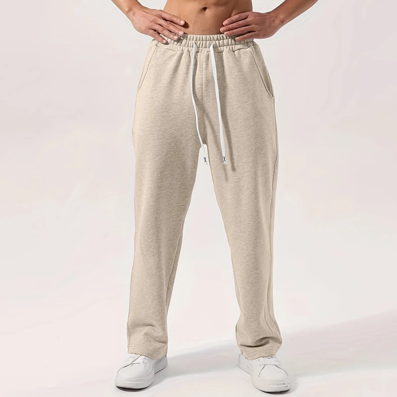 Men's Quick-Dry Joggers – Beige
