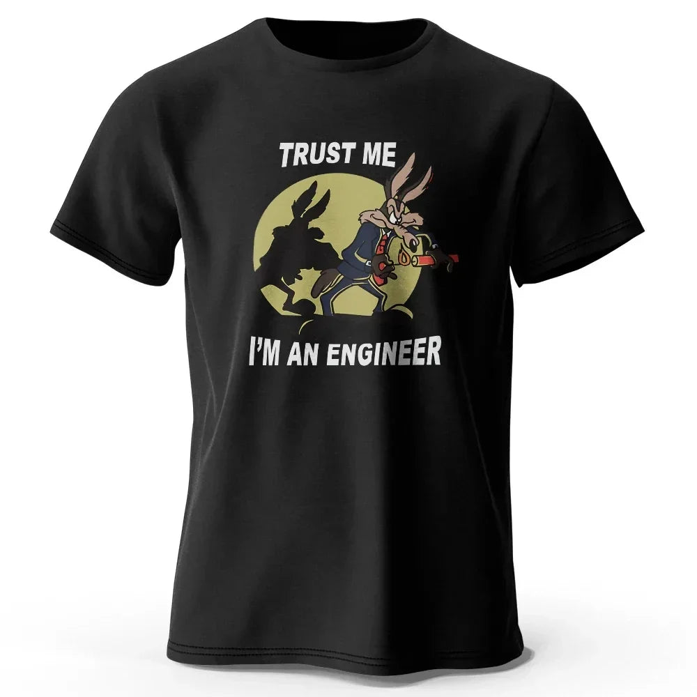 Trust Me I'm an Engineer Tee – Black